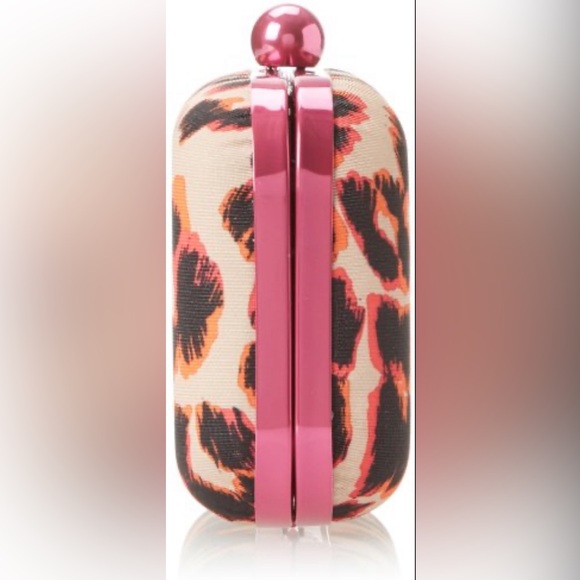 Juicy Couture leopard vintage bag with mettalic pink details - Picture 2 of 9
